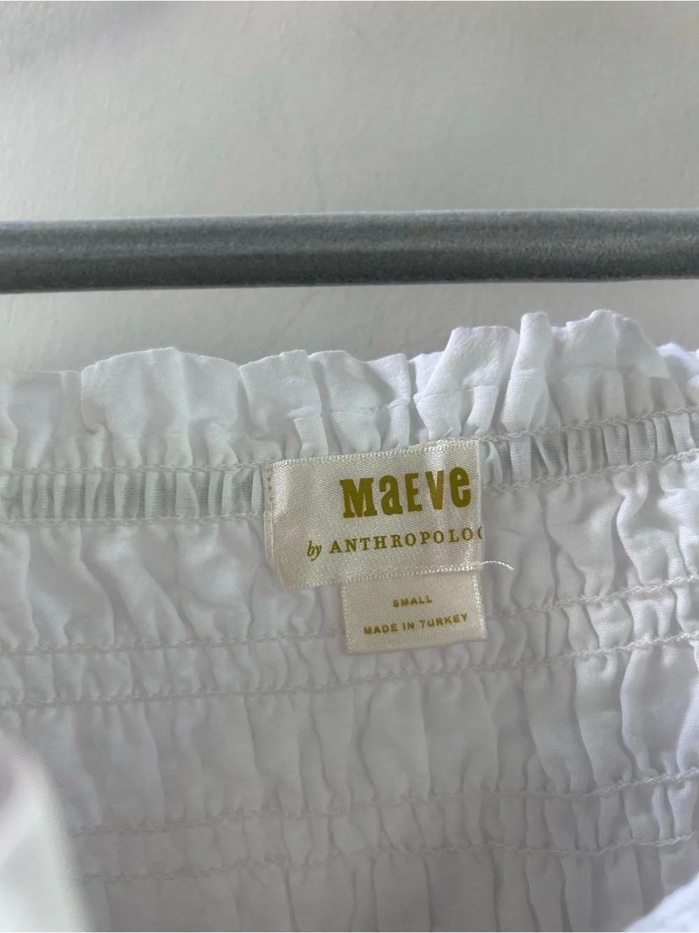 Anthropologie Maeve puff sleeve blouse small